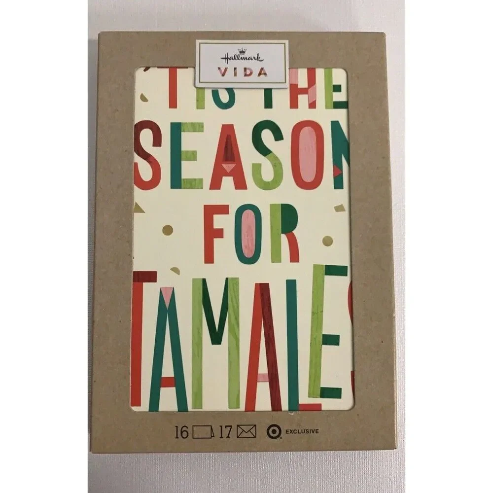 2 Hallmark Vida Christmas Cards  